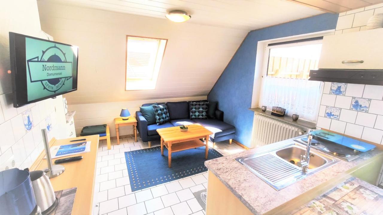 Nordsee Ferienwohnung Nord 多纳莫塞尔 外观 照片