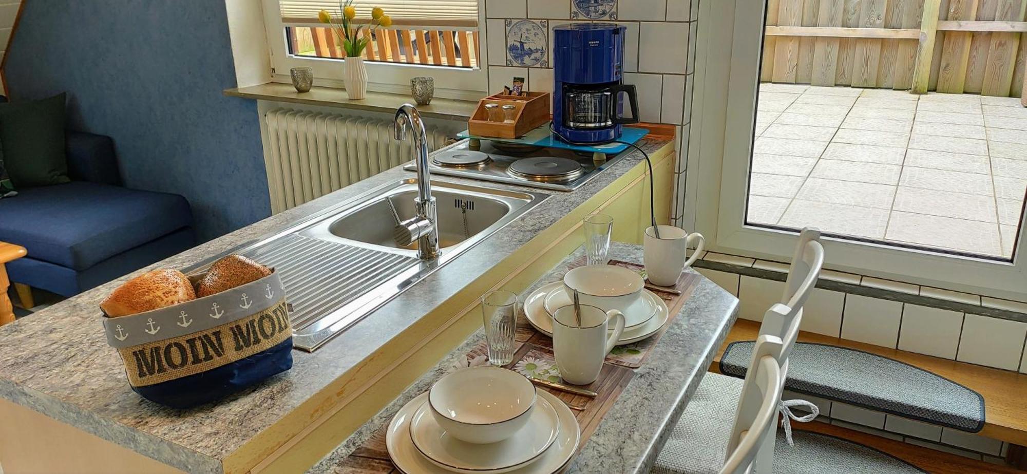 Nordsee Ferienwohnung Nord 多纳莫塞尔 外观 照片